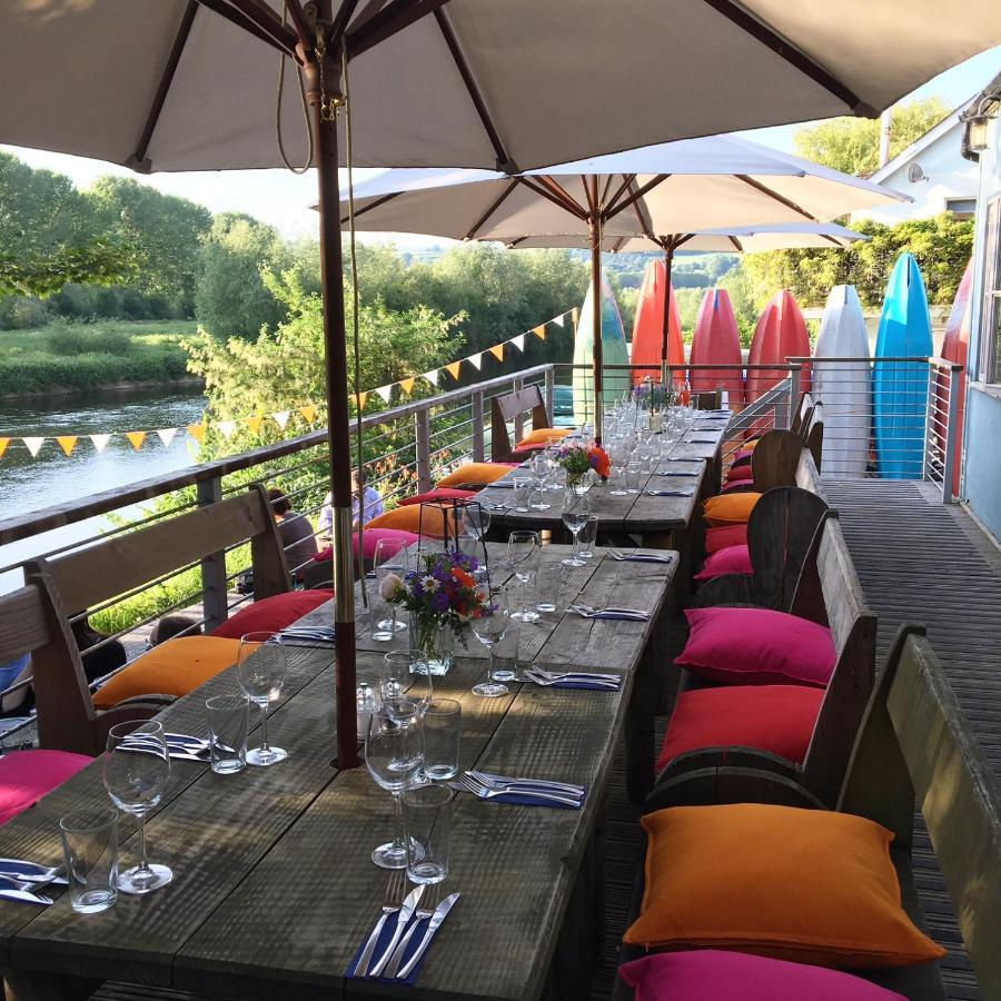 Bed and Breakfast The River Cafe Glasbury Exterior foto